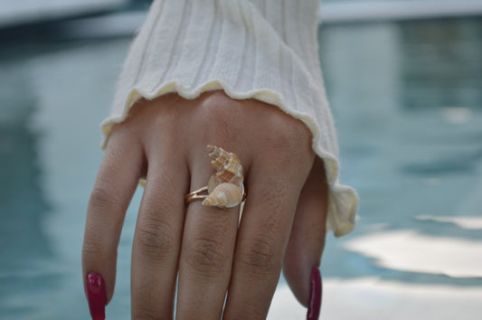 Twin Tides Ring