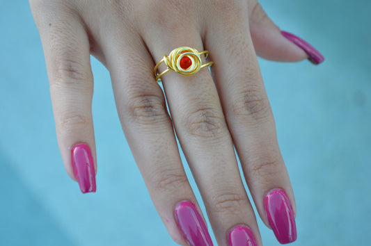 Ember Gold Ring