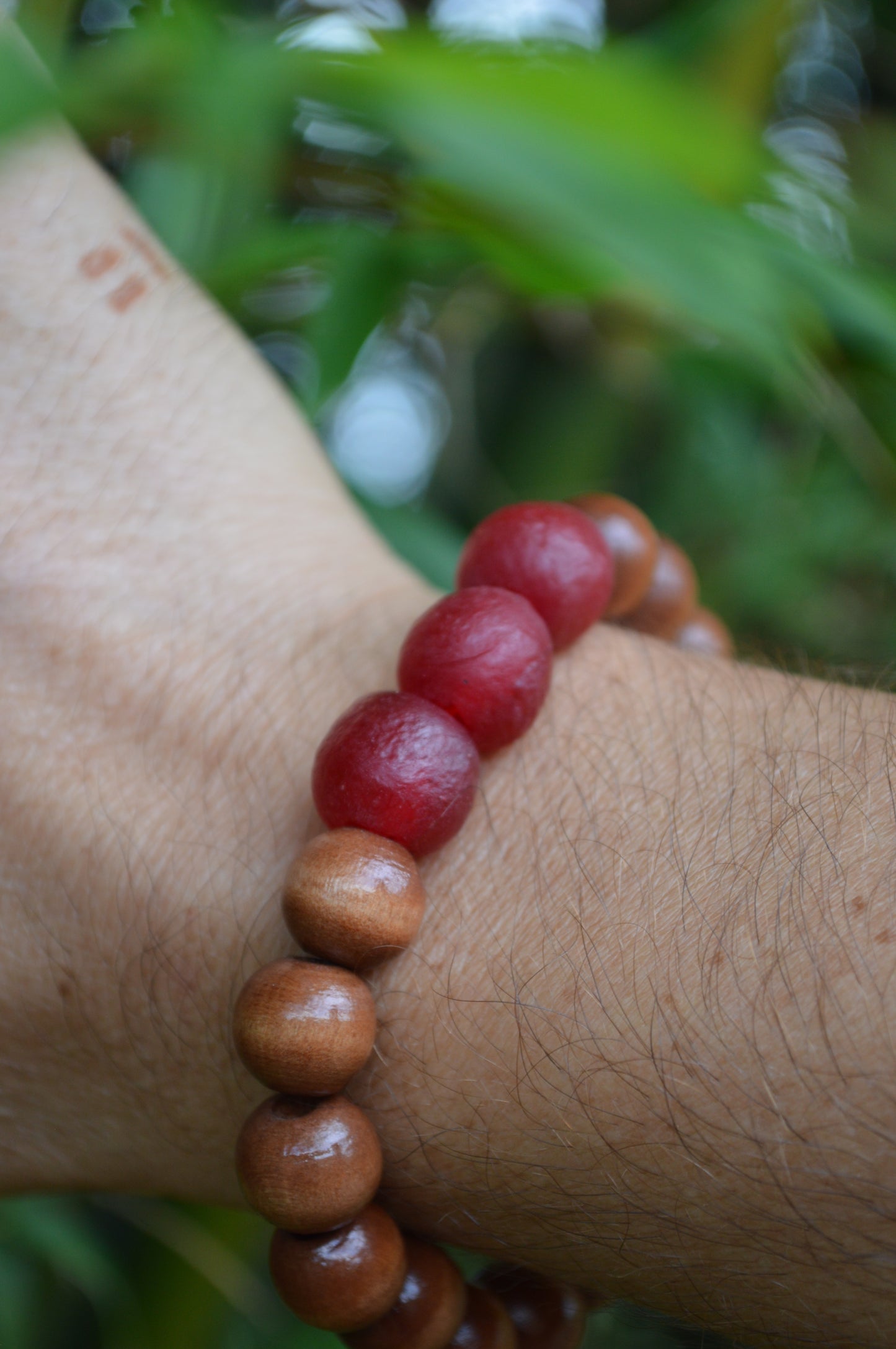 Mar Rojo Bamboo Bracelet
