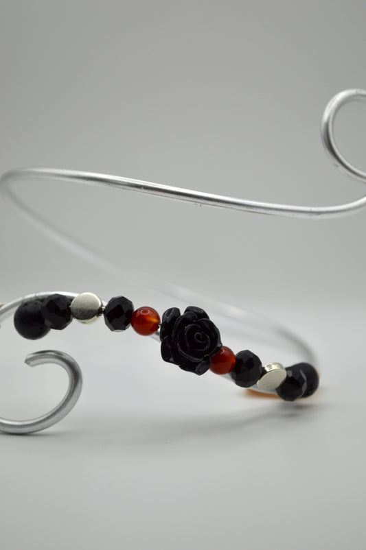 Dark Valley Silver Cuff