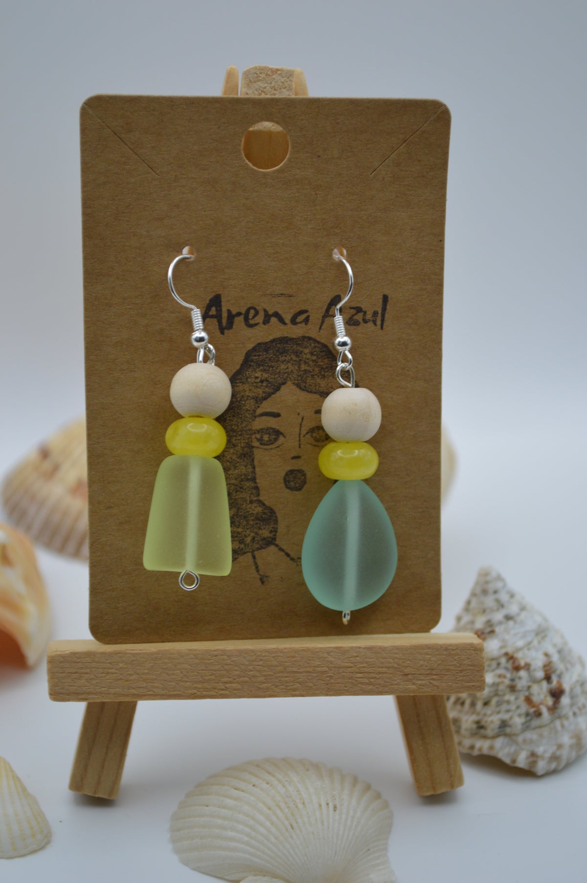 Gum drop earrings