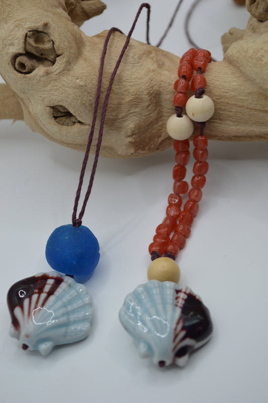 Coral Mako Necklace