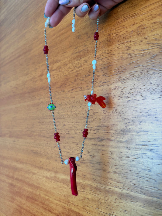 Coral Fish Necklace