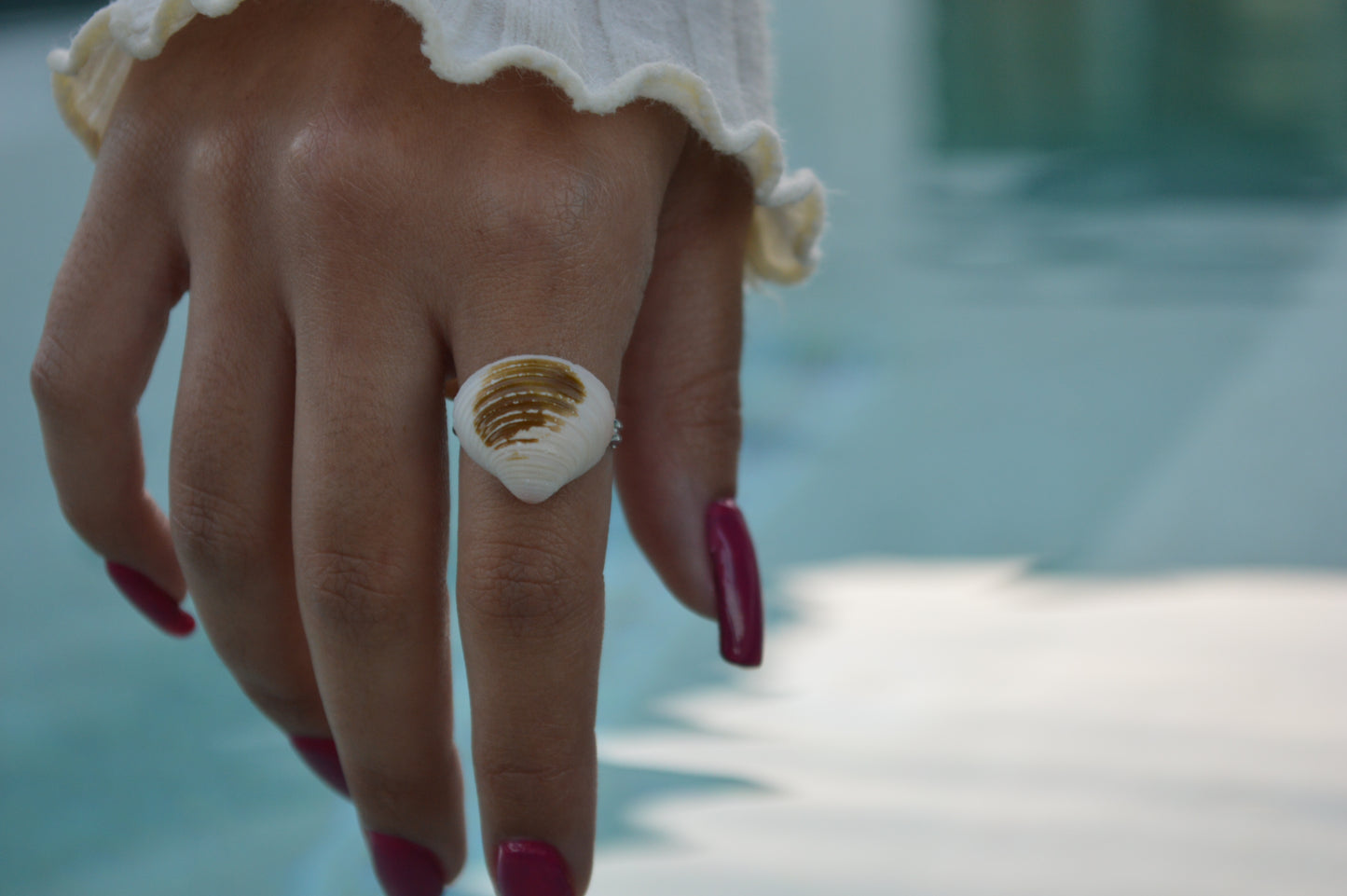 Simmer Shell Ring