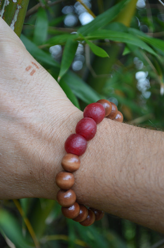 Mar Rojo Bamboo Bracelet