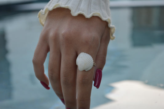 Sun Shell Ring