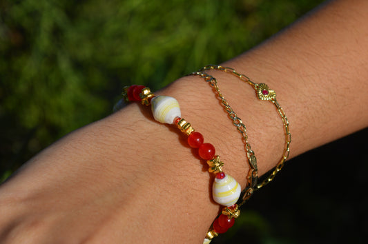 Golden Lantern Bracelet