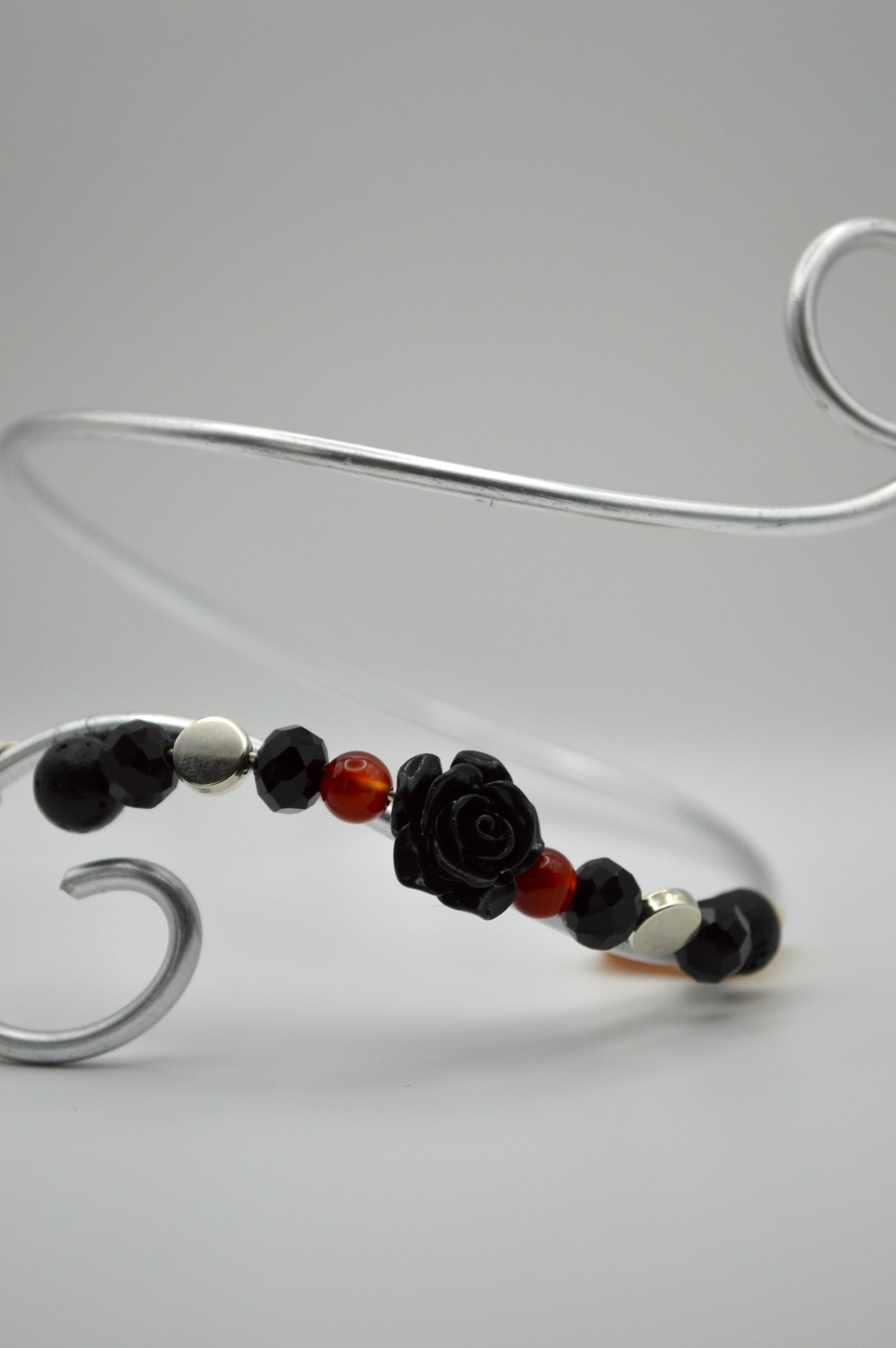 Dark Valley Silver Cuff