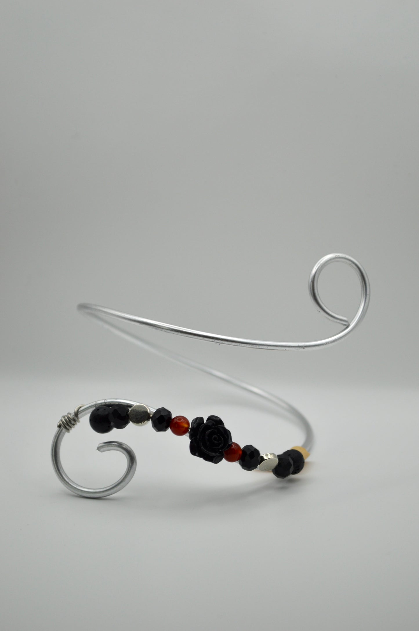 Dark Valley Silver Cuff