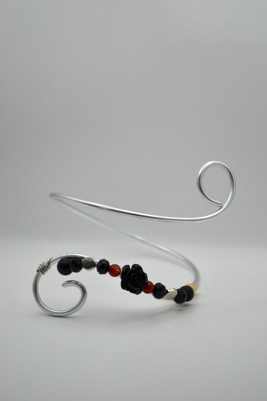 Dark Valley Silver Cuff