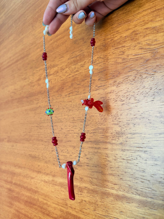 Coral Fish Necklace