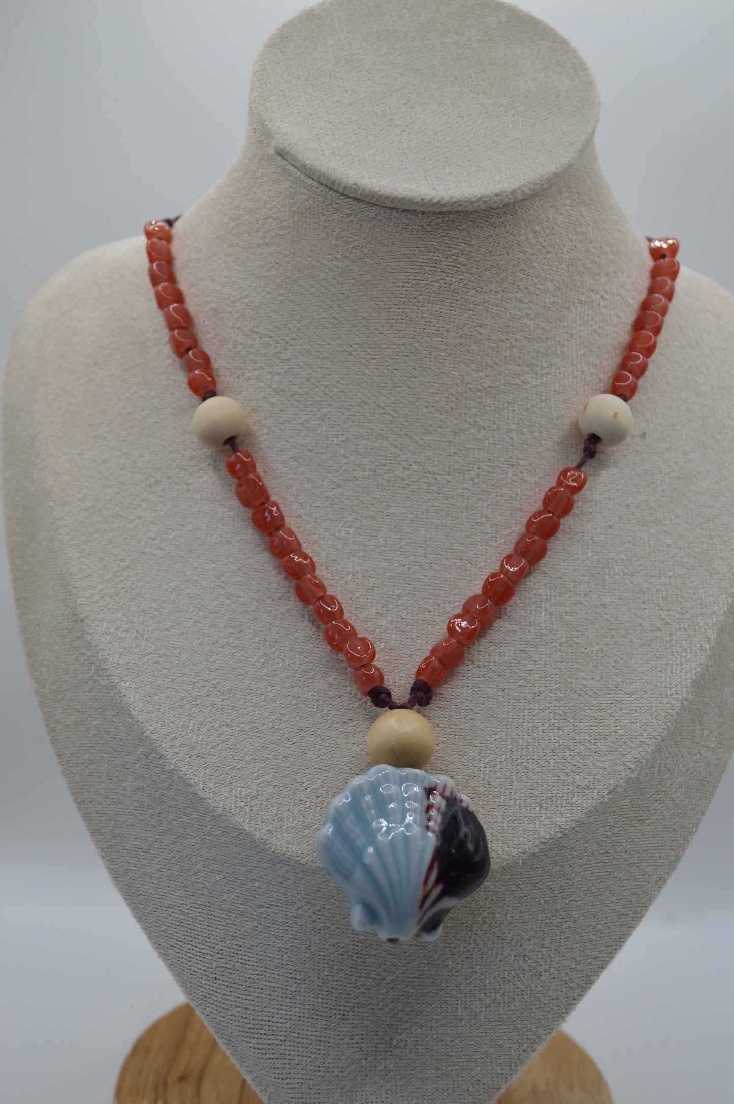 Coral Mako Necklace