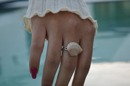 Sunset Shell Ring
