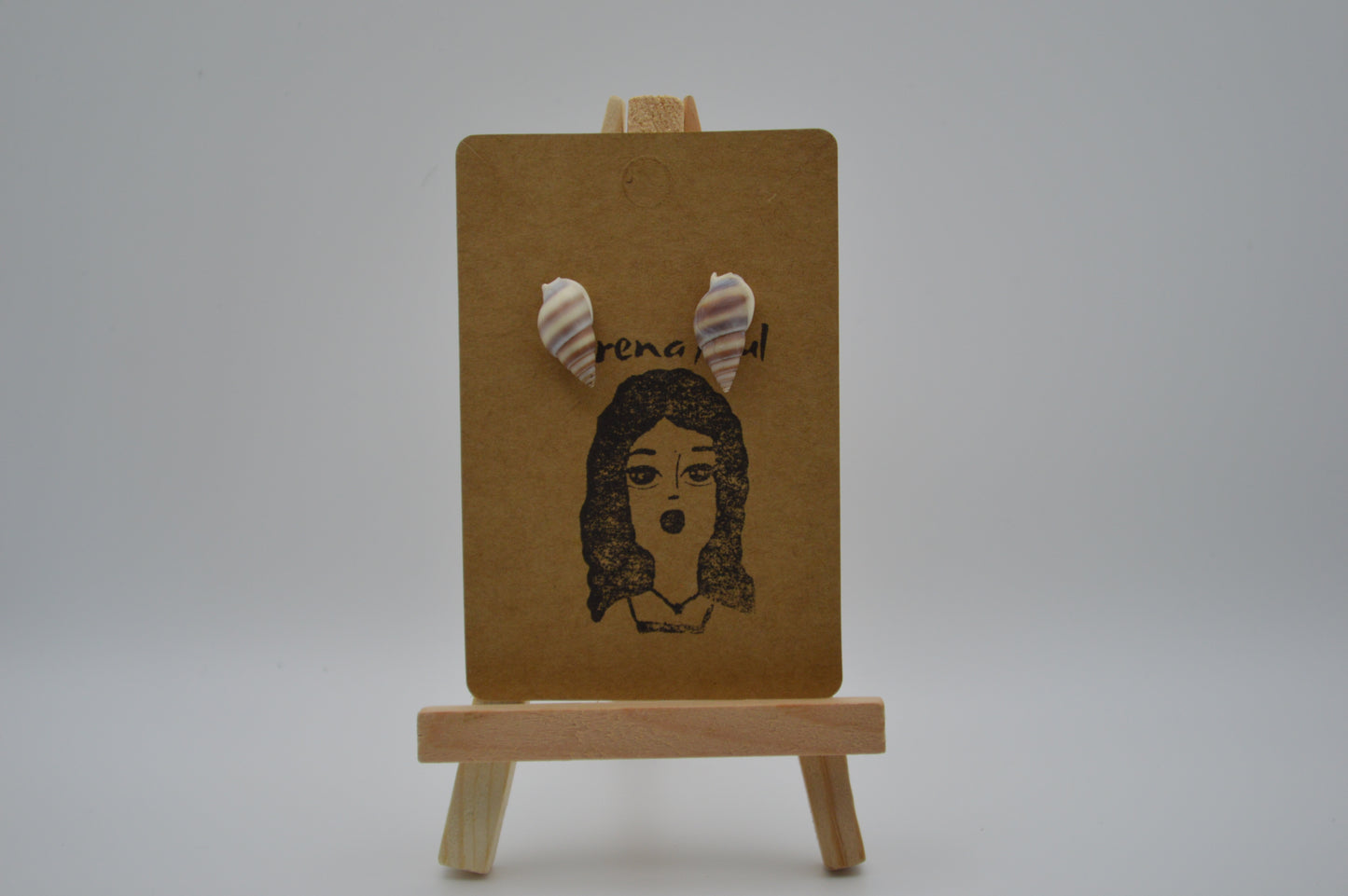 Neapolitan Seashell Earrings