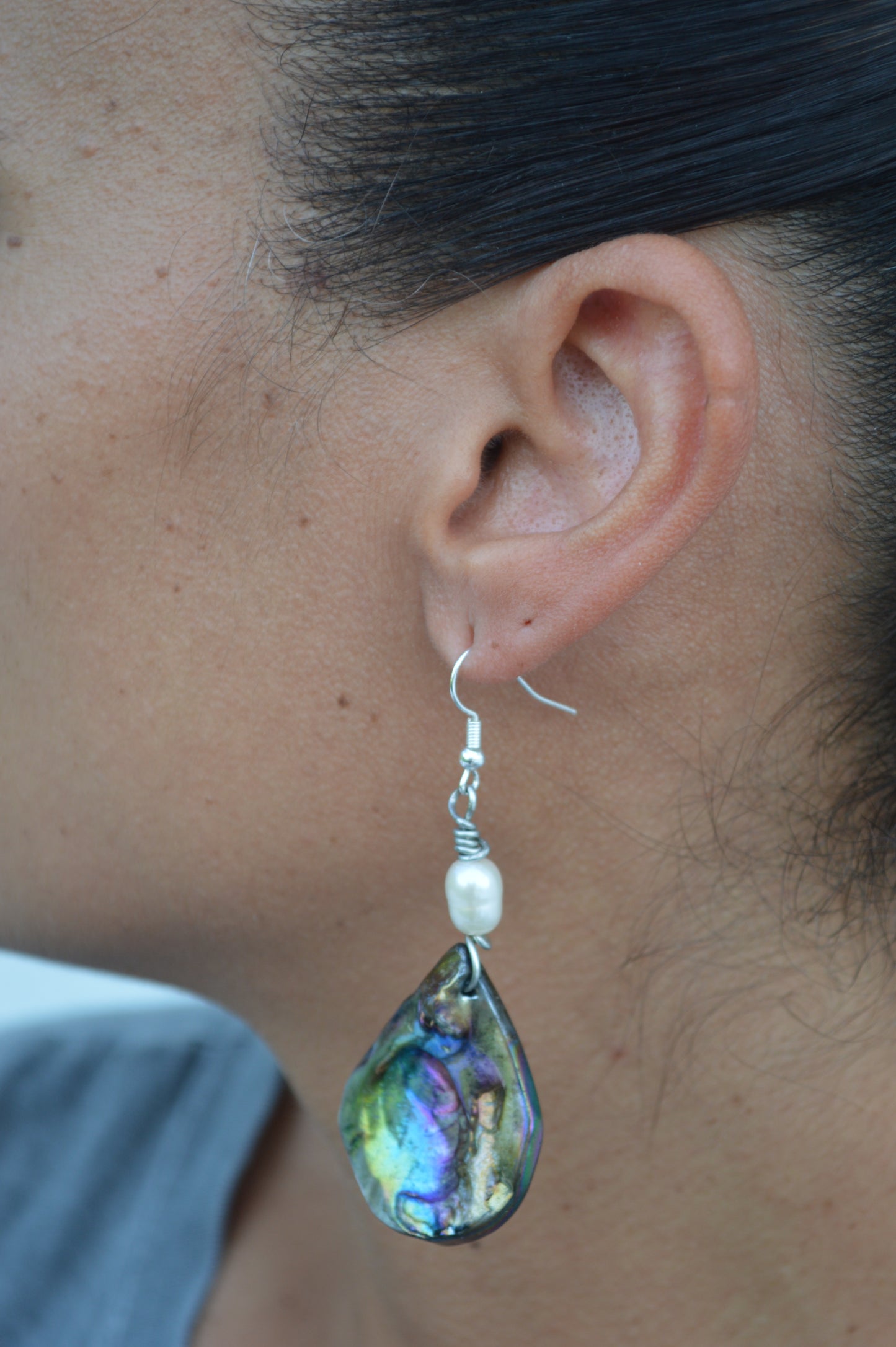 Silver Sirens Teardrop Earrings