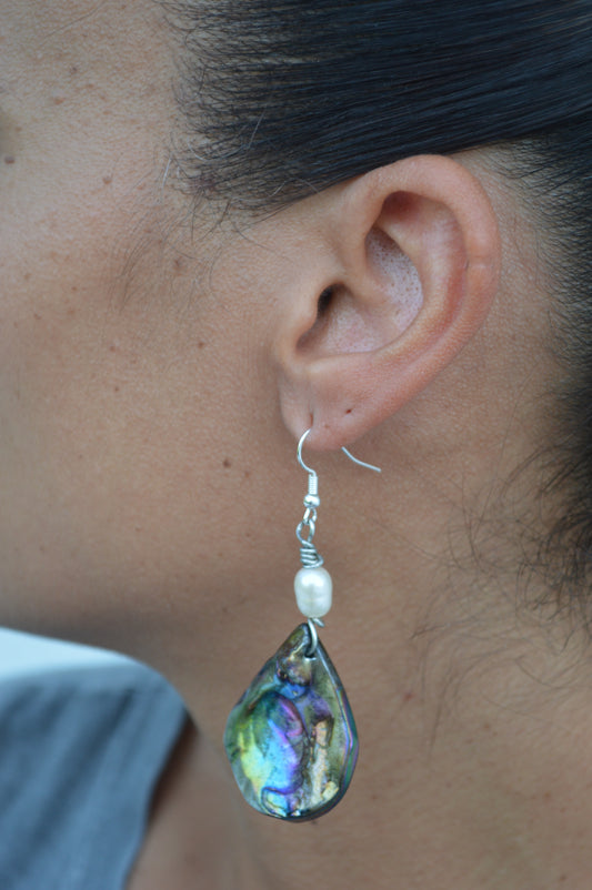 Silver Sirens Teardrop Earrings