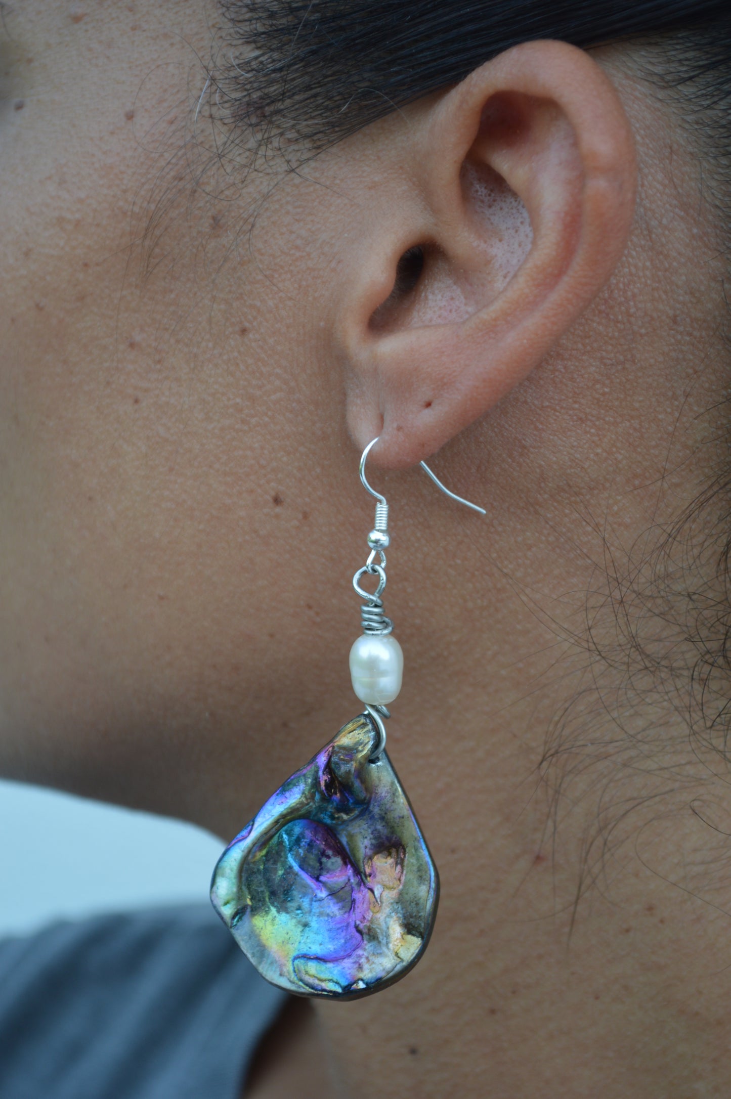 Silver Sirens Teardrop Earrings