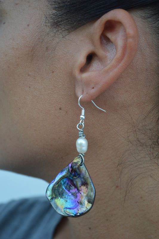 Silver Sirens Teardrop Earrings