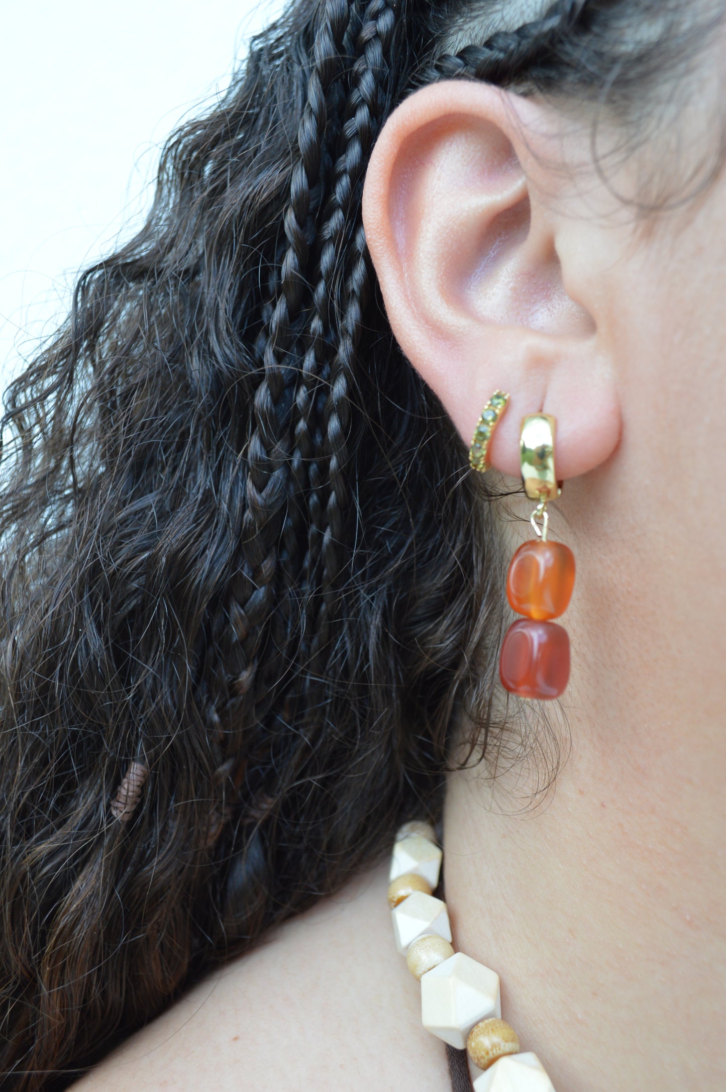 Lola stone earrings