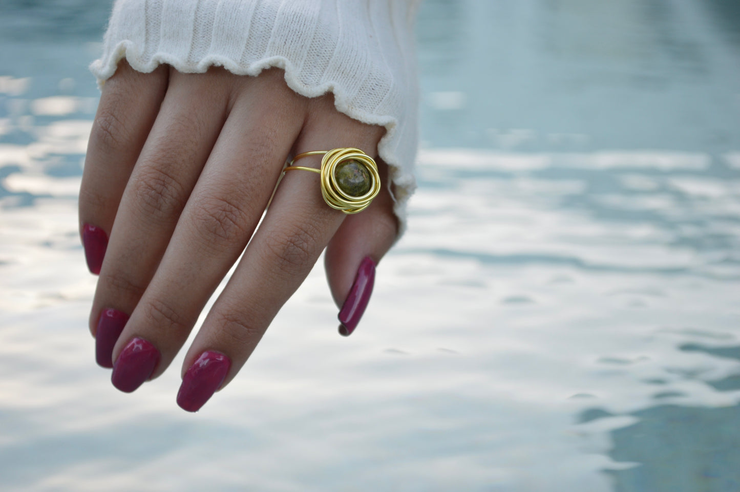 Sea Moss Ring