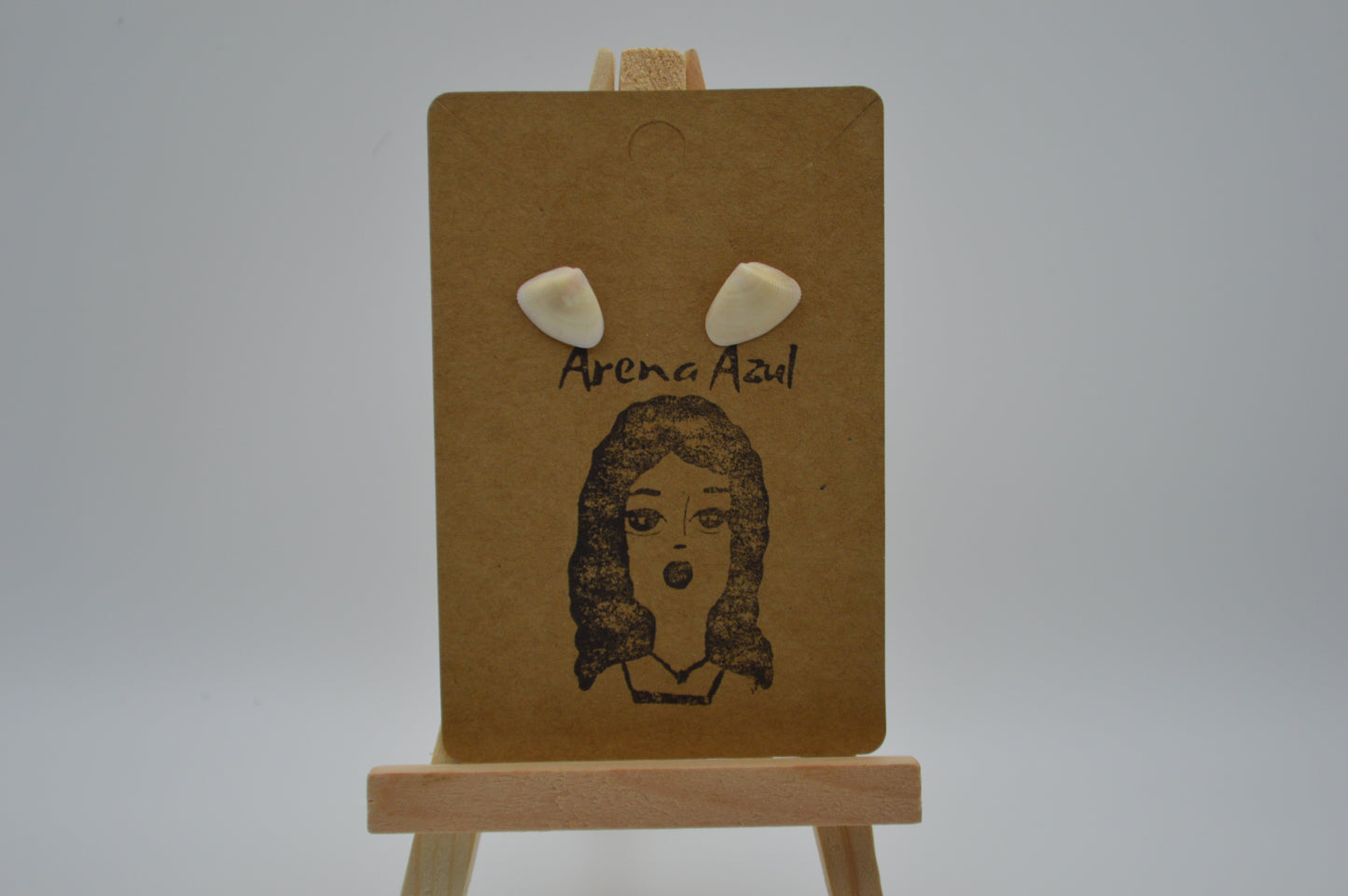 Coquina Seashell Earrings