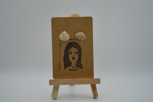 Sandy Seashell Earrings