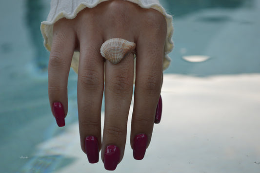 Sunset Shell Ring