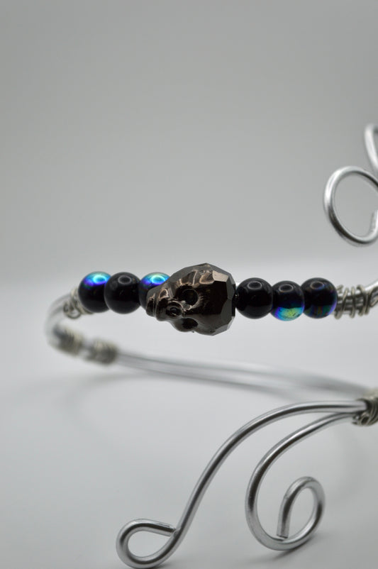 Silver Ghoul Cuff