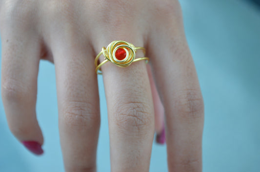 Ember Gold Ring