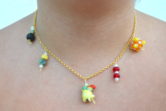 Toucan Charm Necklace