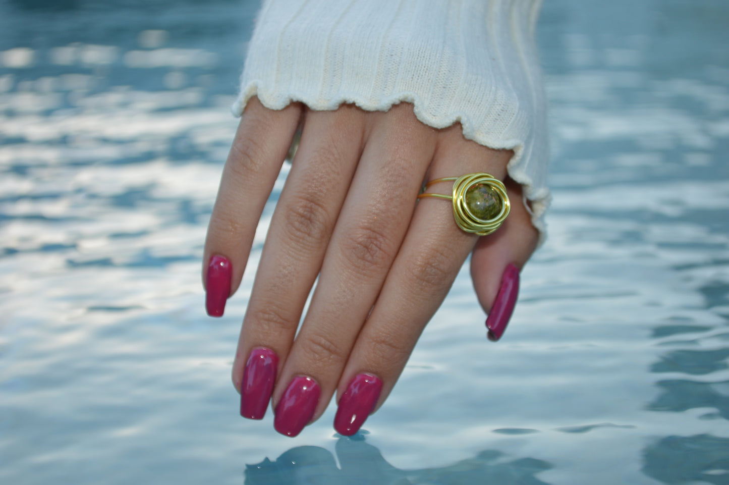 Sea Moss Ring