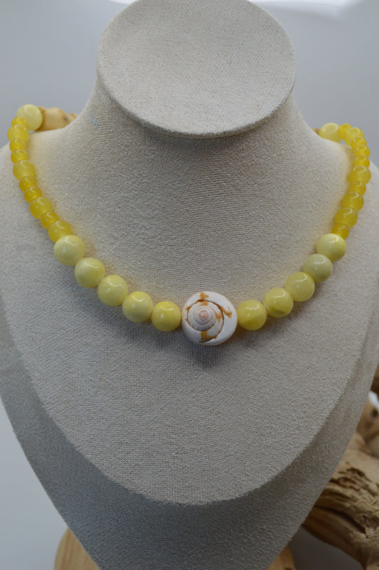 Sun Shell Necklace